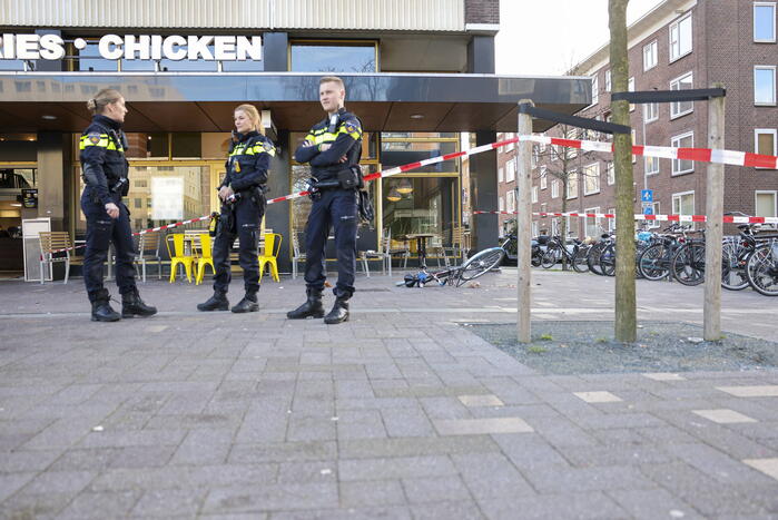 Aanhouding en gewonde na steekincident