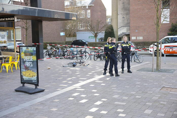 Aanhouding en gewonde na steekincident