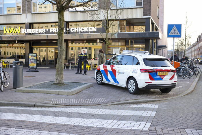 Aanhouding en gewonde na steekincident