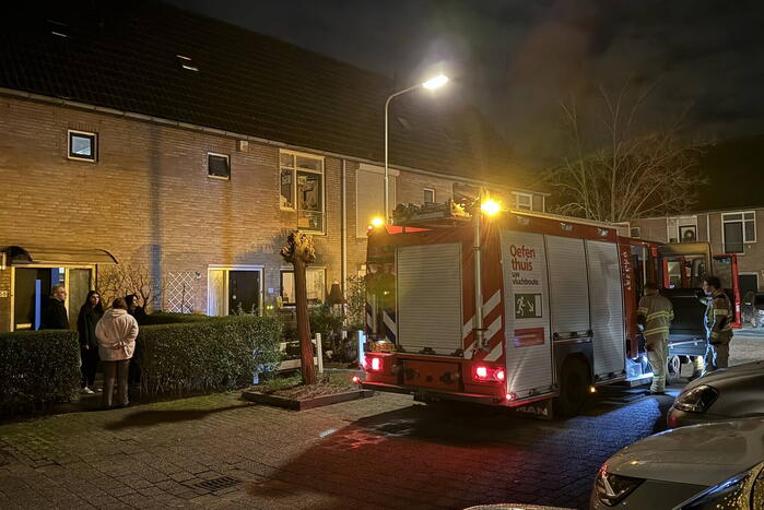 Woningbrand snel onder controle