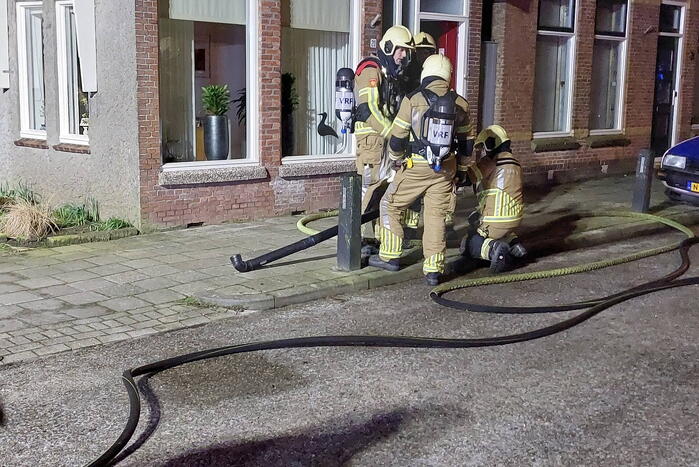 Schoorsteenbrand in de kiem gesmoord