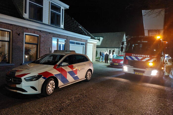 Schoorsteenbrand in de kiem gesmoord