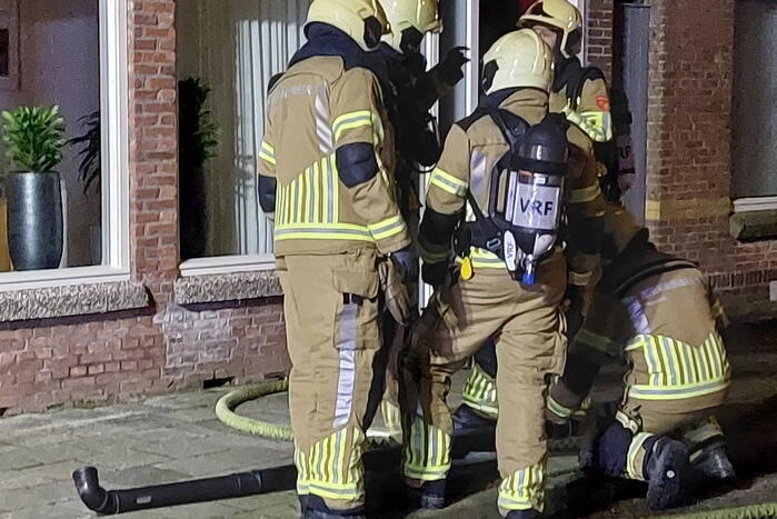 Schoorsteenbrand in de kiem gesmoord