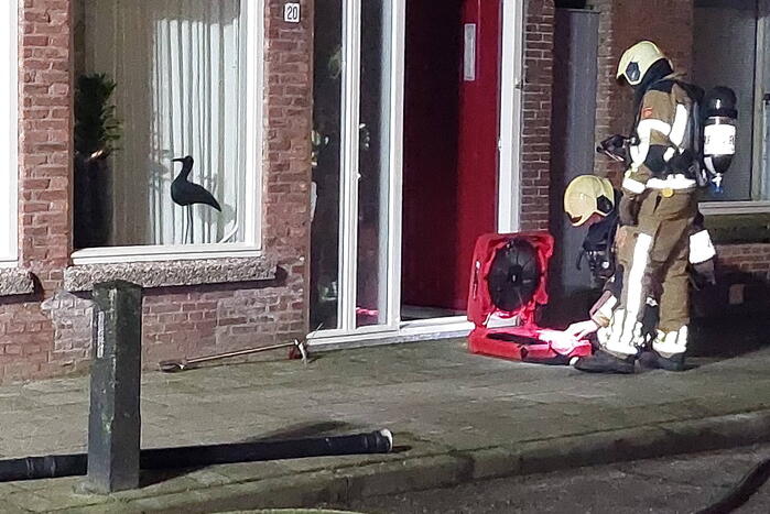 Schoorsteenbrand in de kiem gesmoord