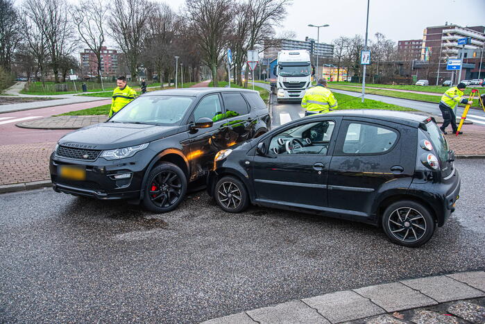 Gewonde bij zware aanrijding