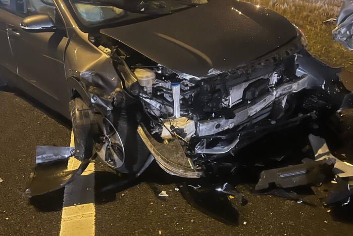 Meerdere voertuigen betrokken bij ongeval op snelweg