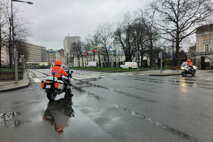 Boeren trekken richting euro parlement