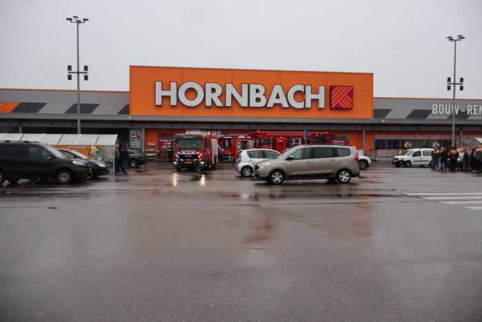 Bouwmarkt ontruimd vanwege brandalarm