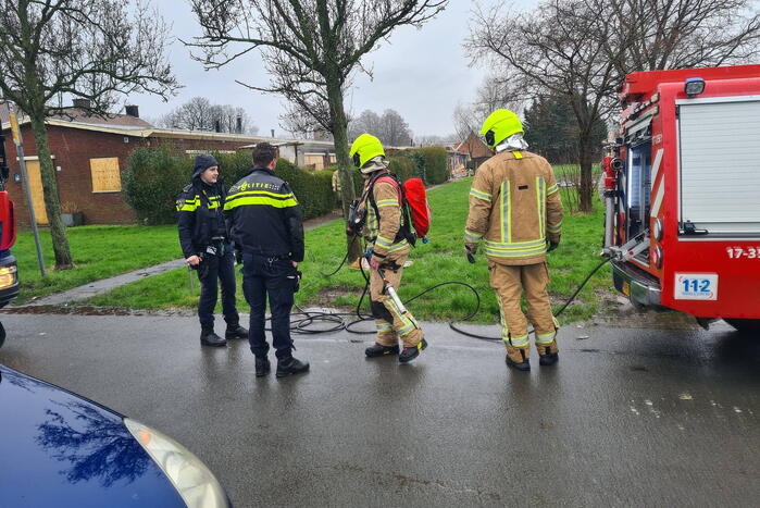 Wederom brand bij sloopwoningen