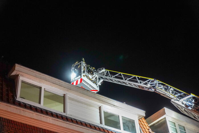 Schoorsteenbrand snel onder controle