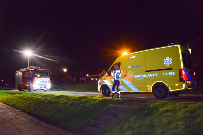Hulpdiensten massaal ingezet nadat alcoholist muts en bier achterlaat naast water