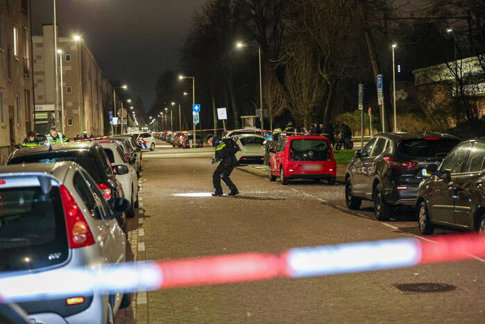 Straat afgezet na explosie