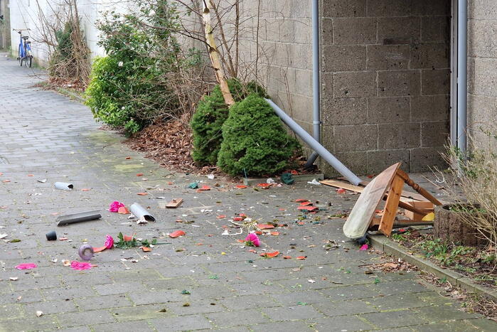 Wederom schade bij woning door explosie