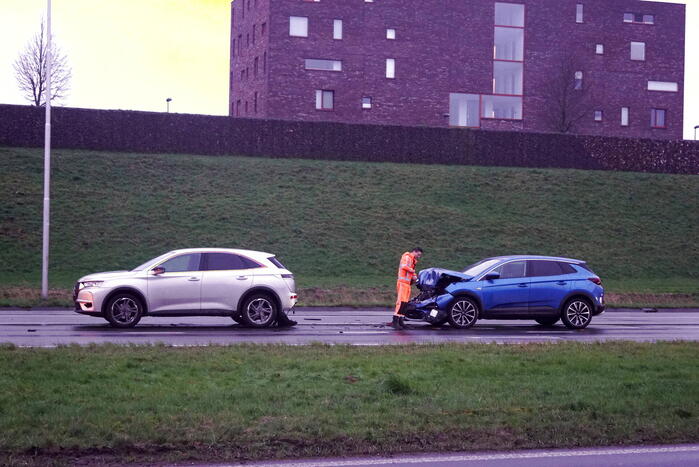 Flinke schade bij kop-staartbotsing