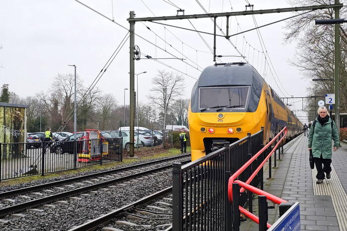 Door een aanrijding rijden er geen treinen tussen Maarn en Ede-Wageningen