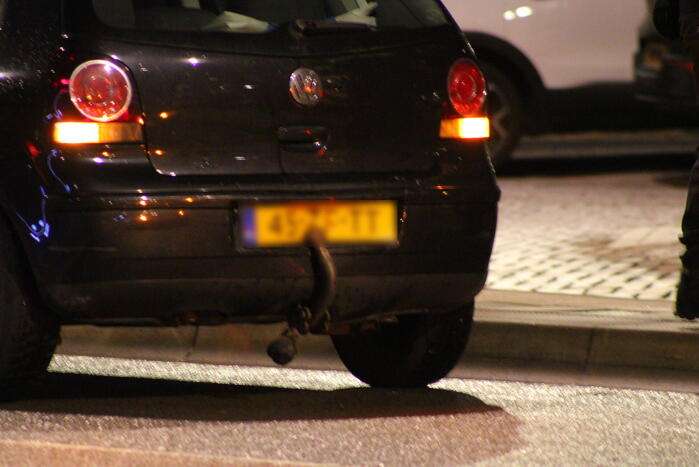 Schade bij ongeval tussen twee auto's