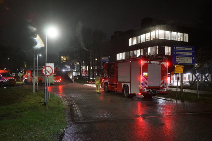 Grote brandweeroefening bij Meander Medisch Centrum