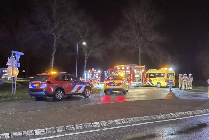 Ernstig ongeval met vrachtwagen