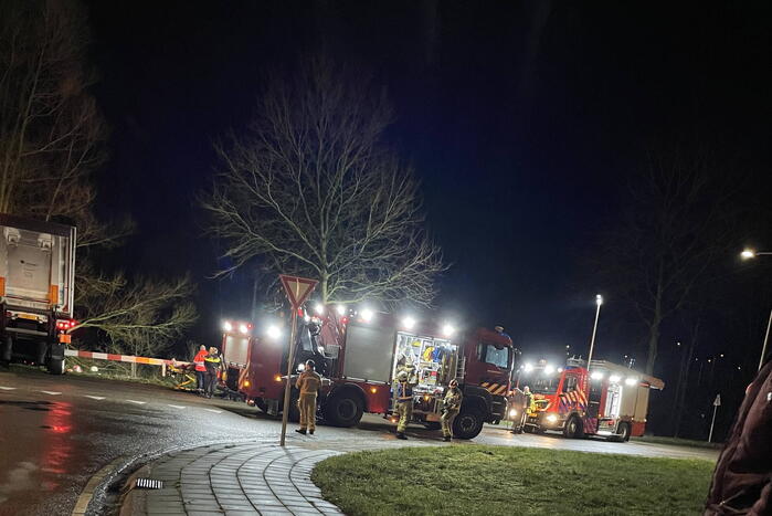 Ernstig ongeval met vrachtwagen