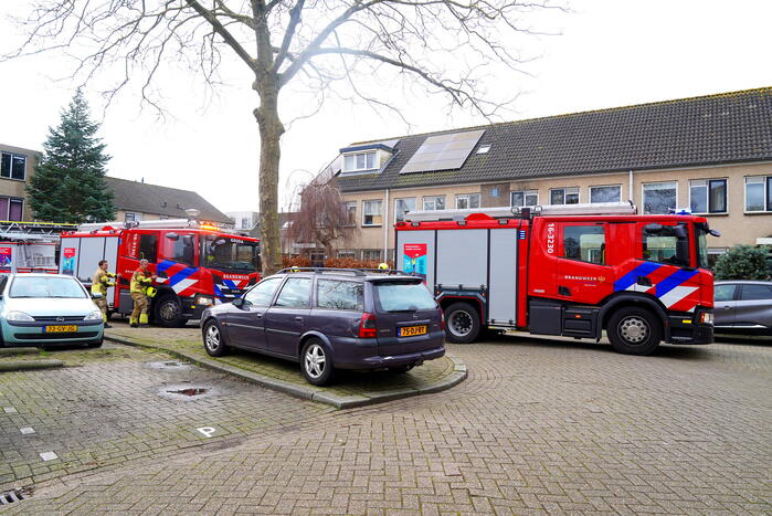 Rook uit wasmachine zorg voor brandweer op de stoep