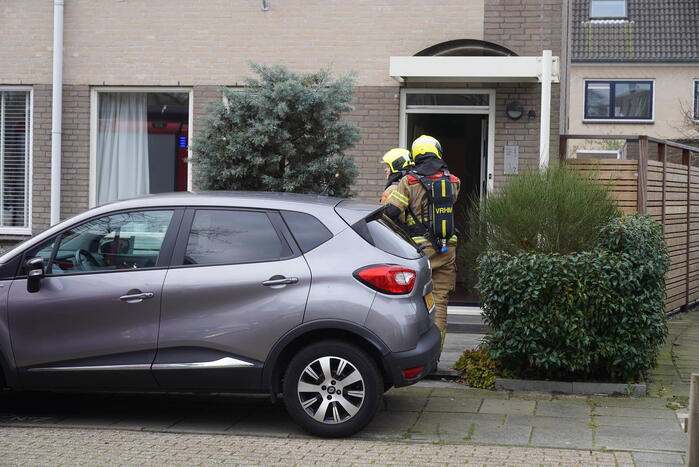 Rook uit wasmachine zorg voor brandweer op de stoep