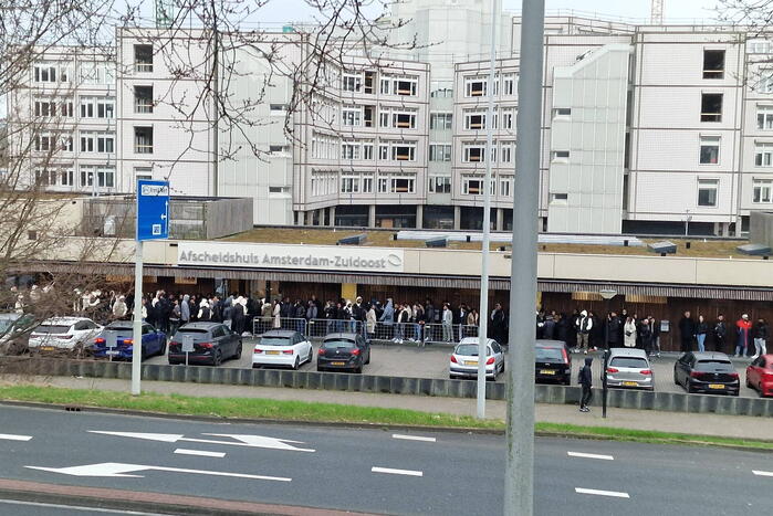 Afscheidsdienst rapper Bigidagoe druk bezocht