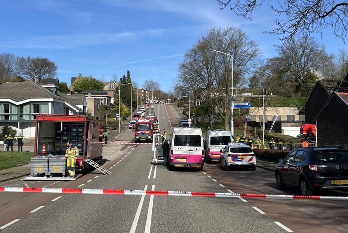 Forse rookontwikkeling bij woningbrand, traumateam ingezet