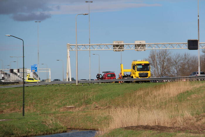 Veel schade bij eenzijdig ongeval