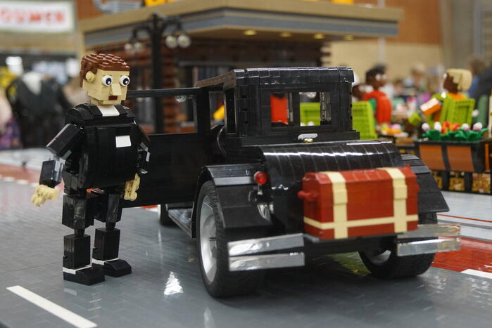 Sporthal walhalla voor liefhebbers van Lego