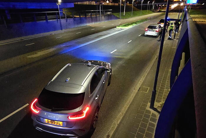 Bestuurder onder invloed slaat op de vlucht na ongeval