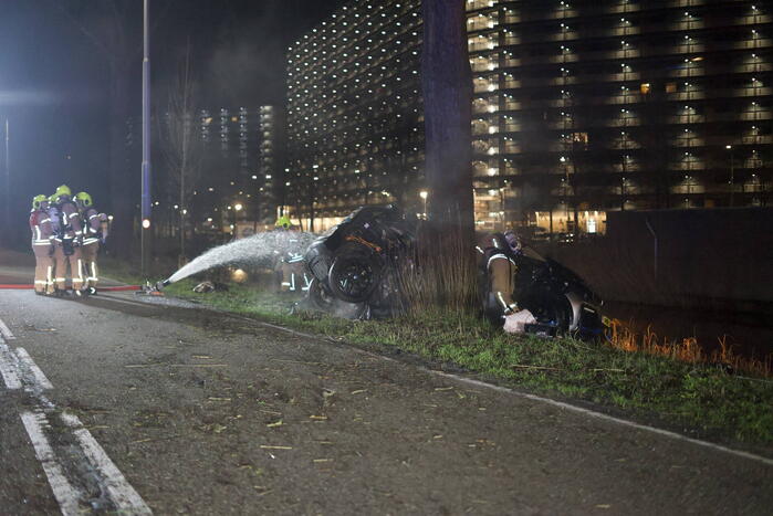 Persoon overleden bij eenzijdige aanrijding