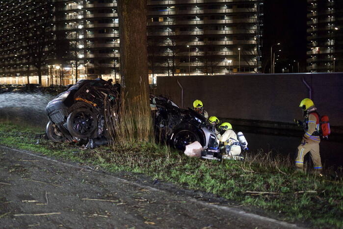 Persoon overleden bij eenzijdige aanrijding