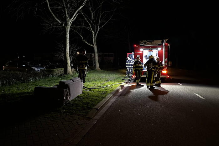 Brandweer ingezet voor twee buitenbranden