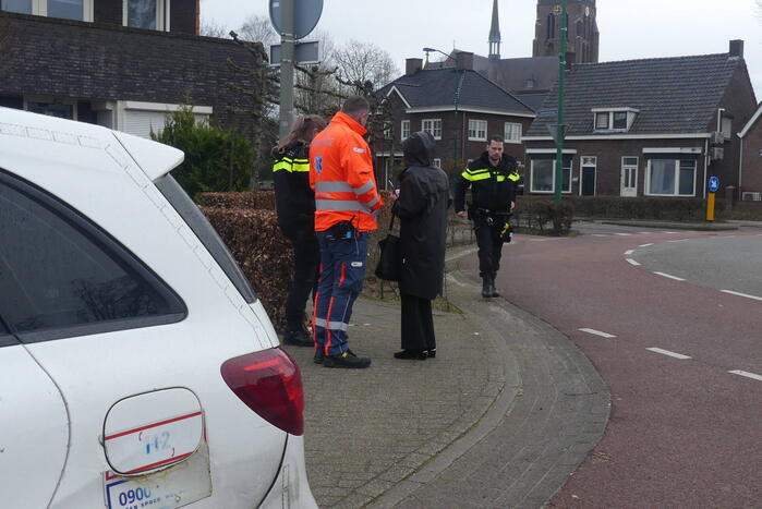 Fietser gecontroleerd na harde val