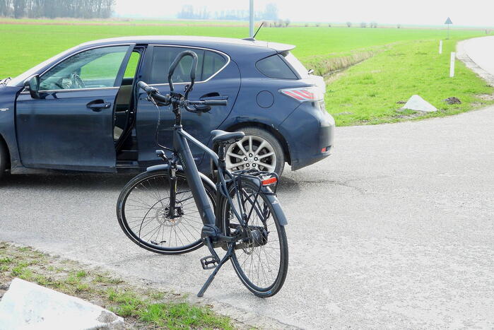 Fietser gewond bij ongeval op kruising