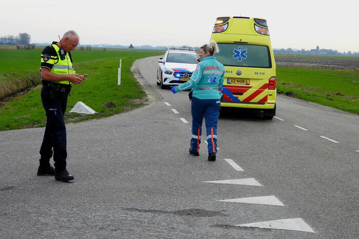 Fietser gewond bij ongeval op kruising