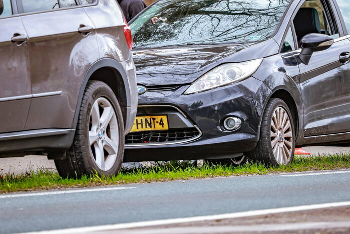 Automobiliste botst op voorganger