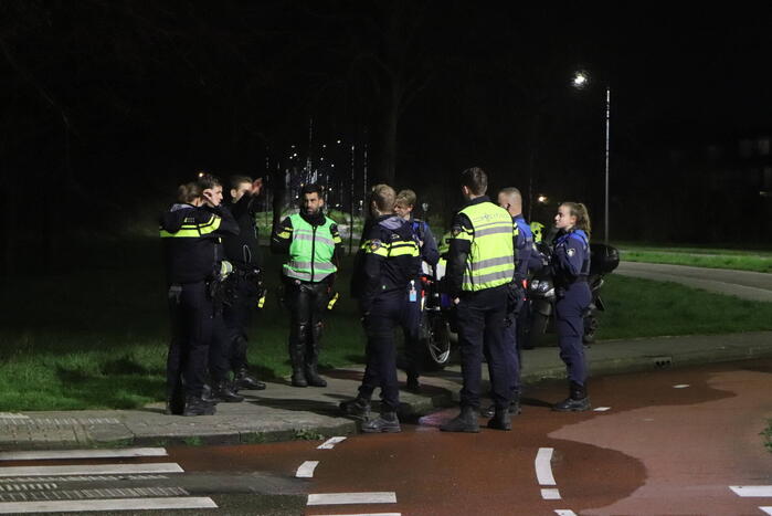 Zeer grote brand in leegstaande schuur