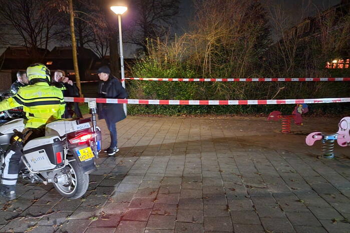 Politieonderzoek bij speelplaats