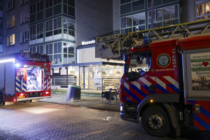 Bewoner naar ziekenhuis na vergeten pannetje