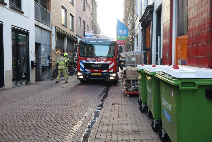 Kortsluiting veroorzaakt brand