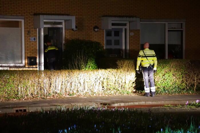 Politie-inzet bij woning na geweldsincident