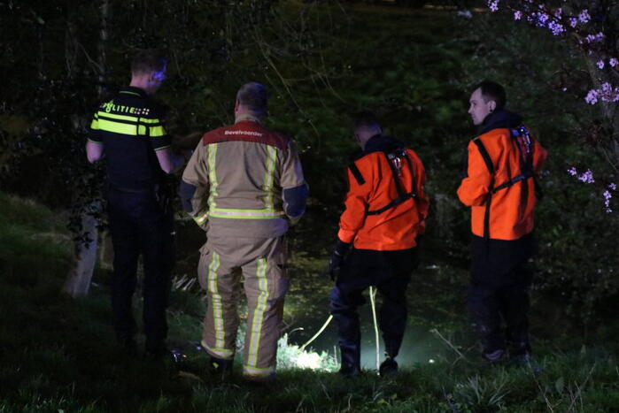 Zoektocht na aangetroffen kinderwagen