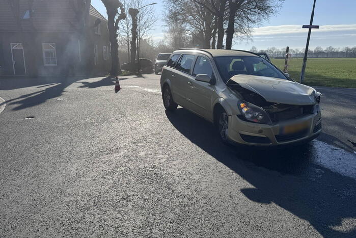 Gewonde bij ongeval op kruising