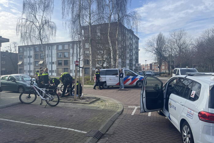 Aanhouding na mogelijke steekpartij