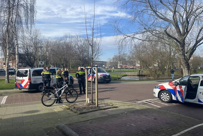 Aanhouding na mogelijke steekpartij