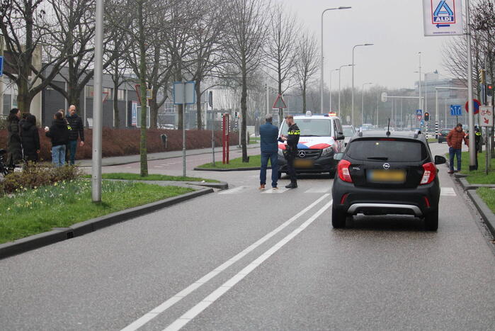 Fietser gewond bij aanrijding met personenauto