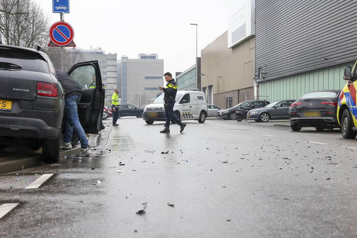 Auto's fiks beschadigd bij botsing