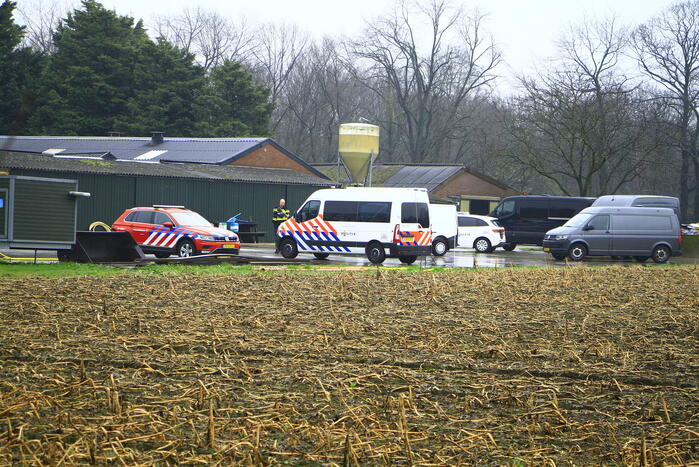 Onderzoek bij groot synthetische drugslab gestart