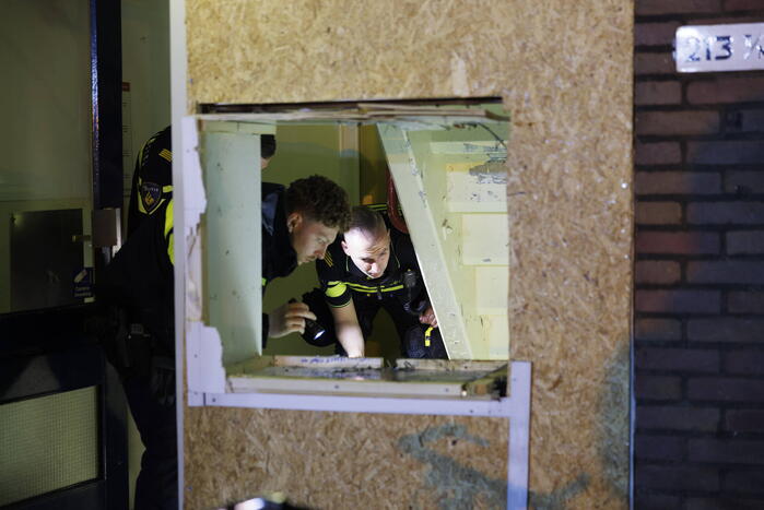 Veel schade na explosie